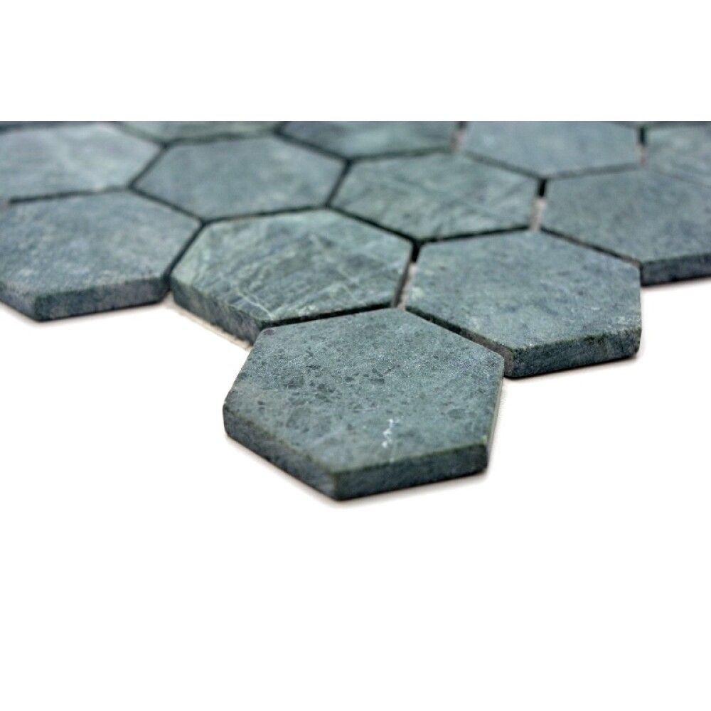 MOSAIKK HEXAGON MARBLE GREEN MOS HXN407