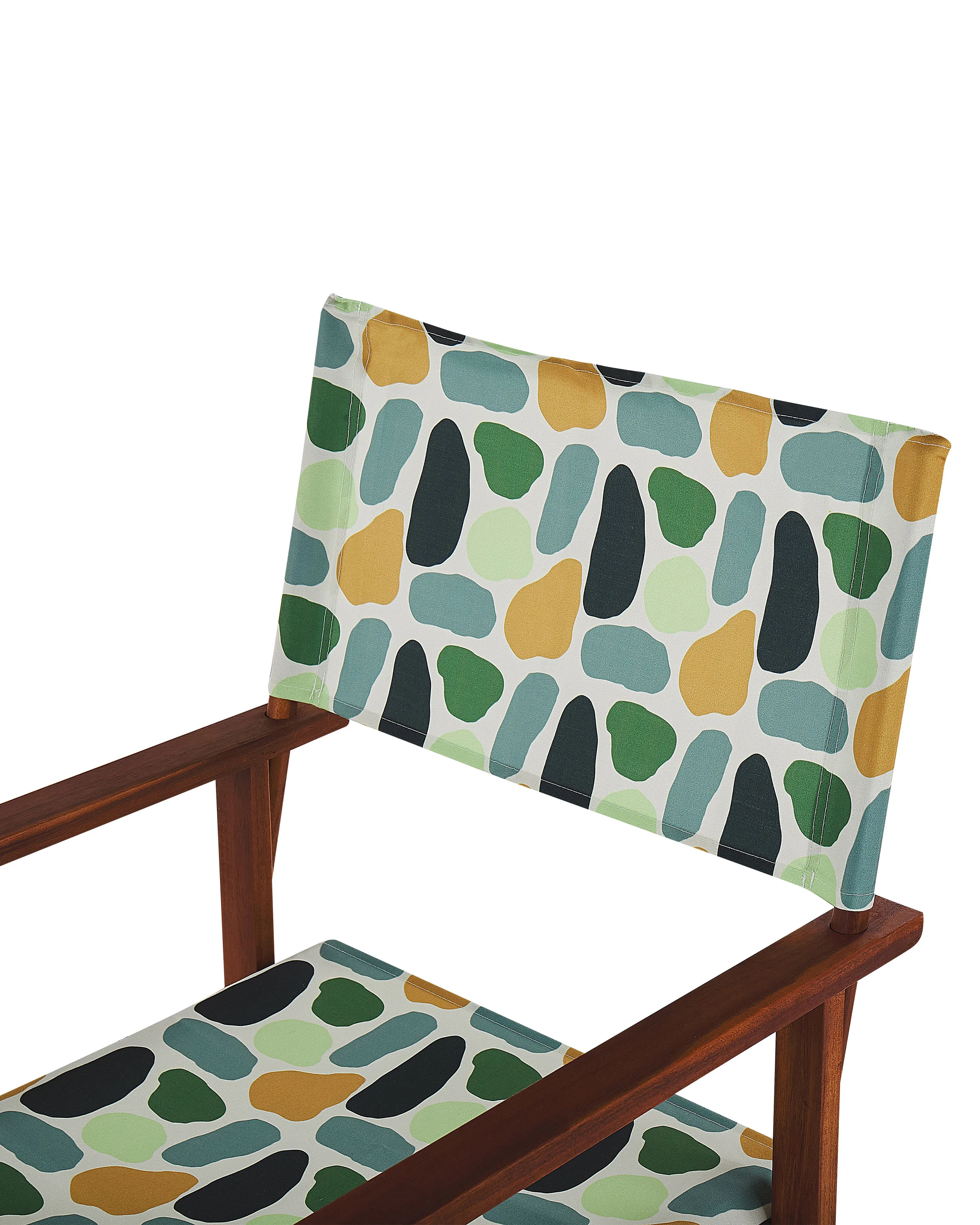 Set van 2 tuinstoelen CINE Acaciahout Meerkleurig