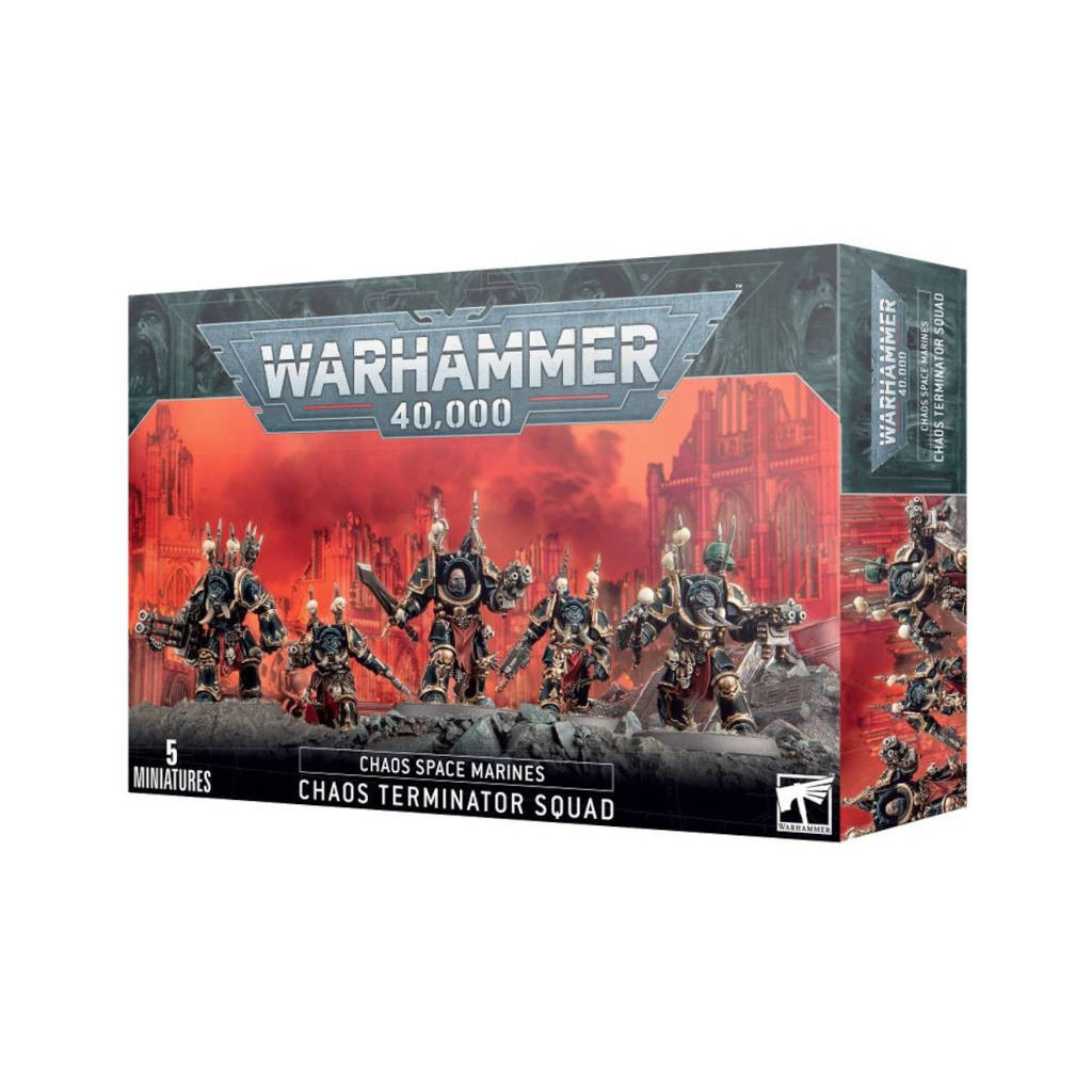 Warhammer 40K : Chaos Space Marines - Chaos Terminator Squad