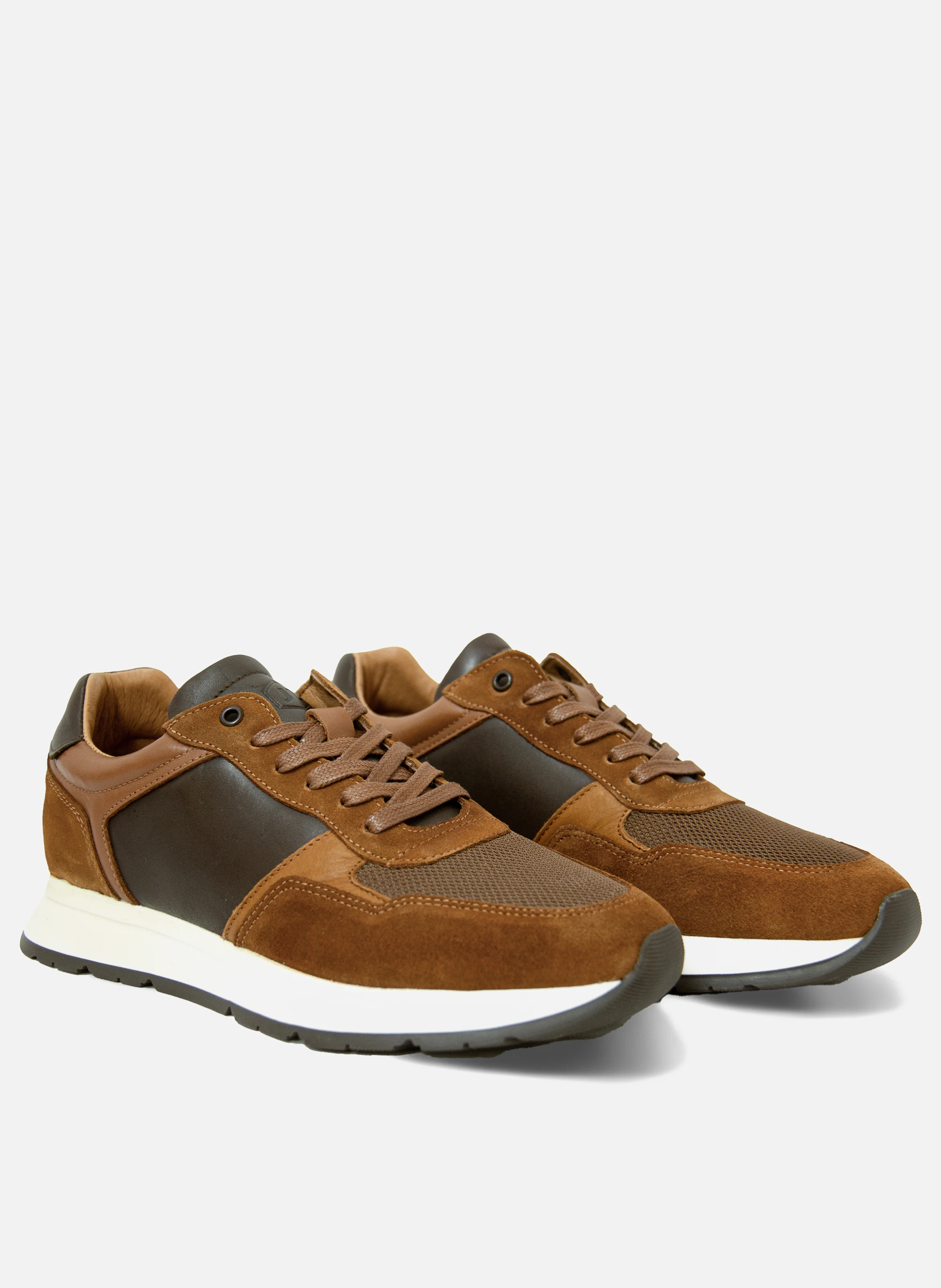 Sneakers noé cuir | Marron