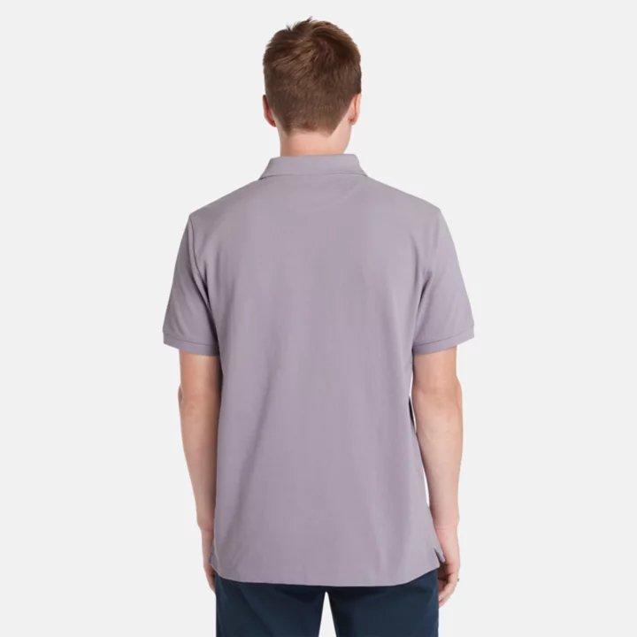 Polo Millers River en piqué pour homme violet