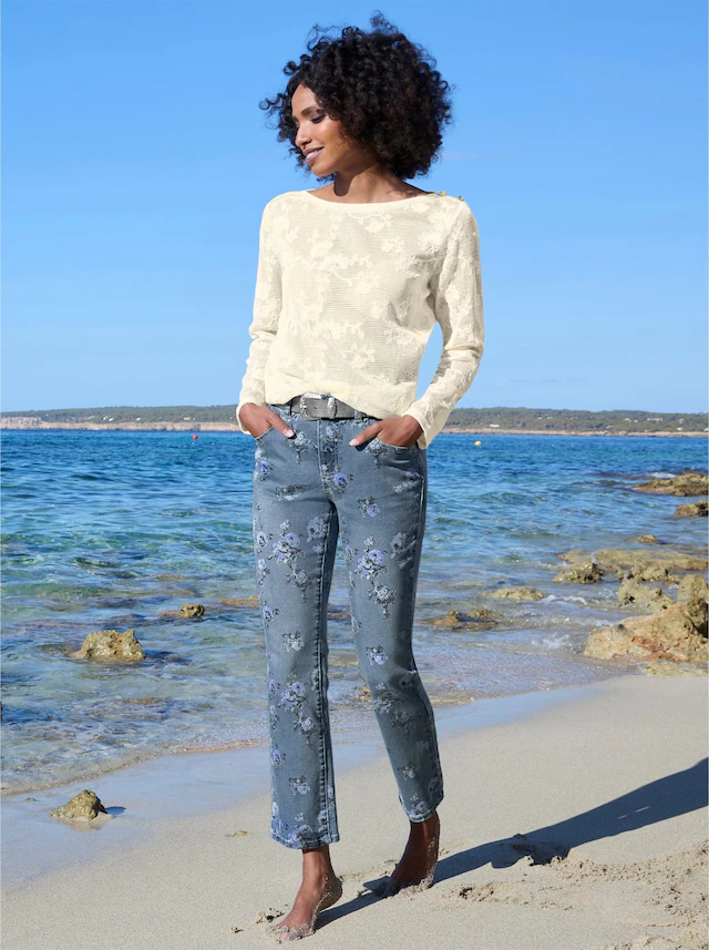heine Bequeme Jeans 1 Stk. tlg.