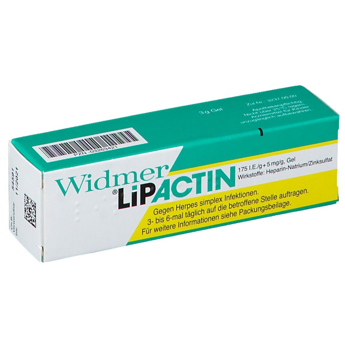 Louis Widmer Lipactin® Gel