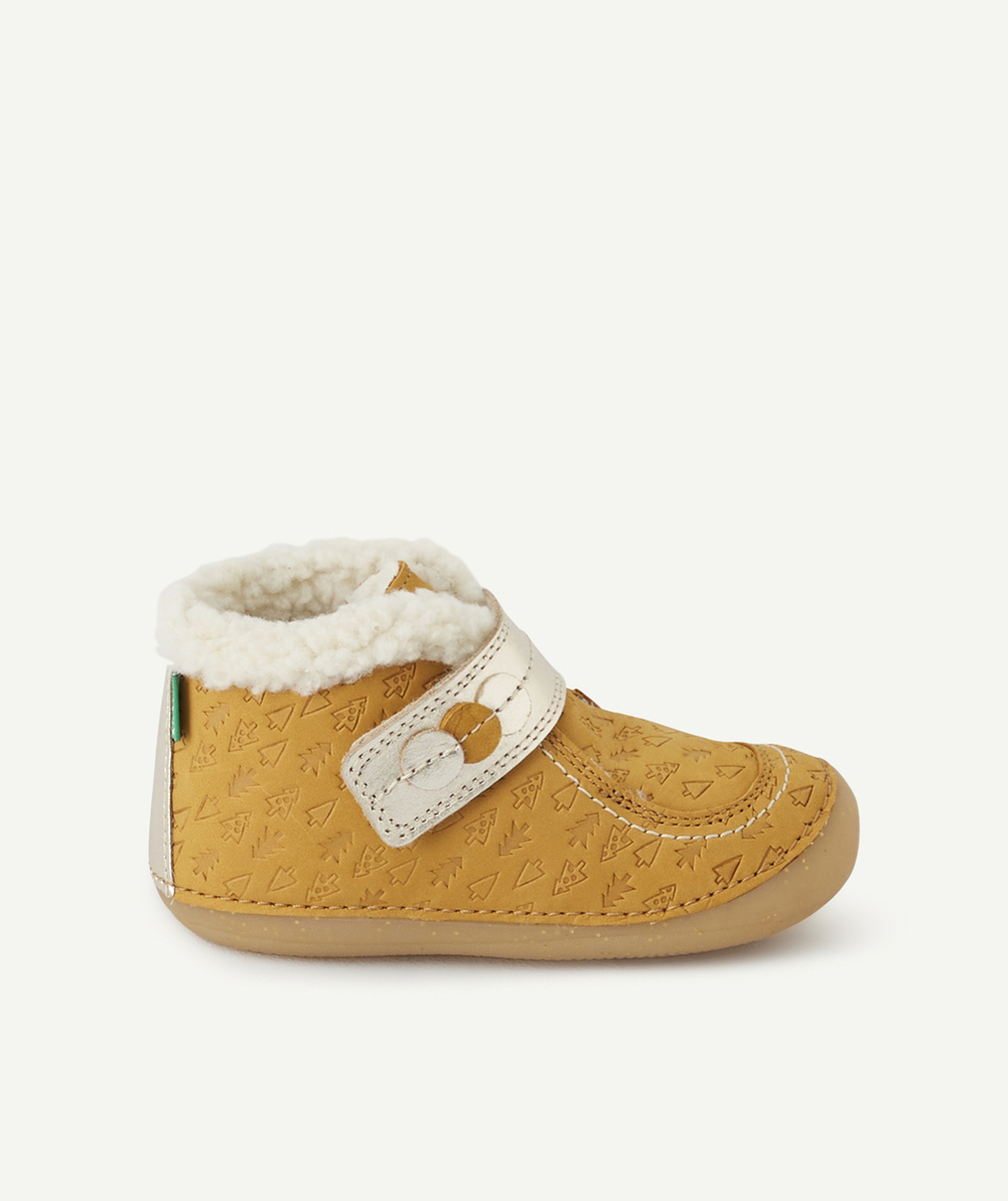 KICKERSCHAUSSURES SO SCHUSS BÉBÉ FILLE JAUNE OR