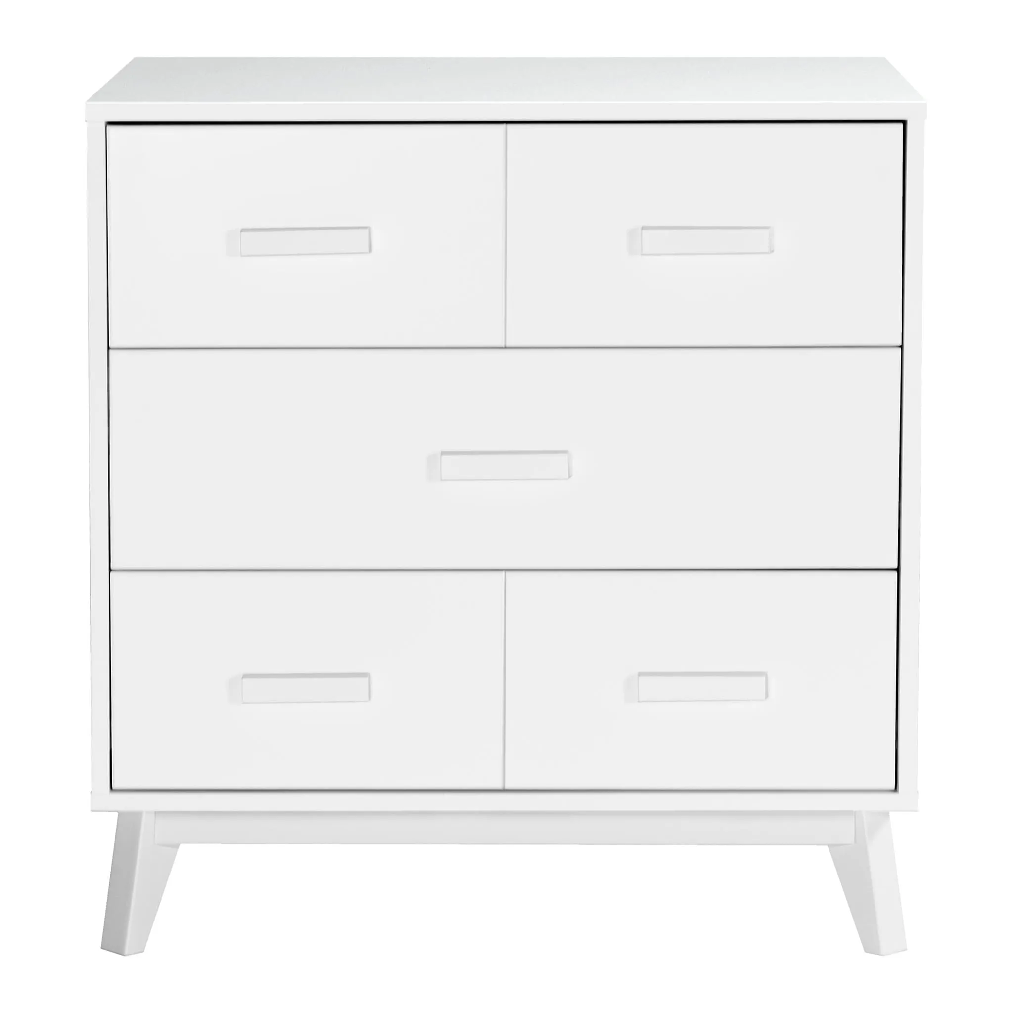 Babyletto Meuble à Langer 3 Tiroirs Scoot - Blanc