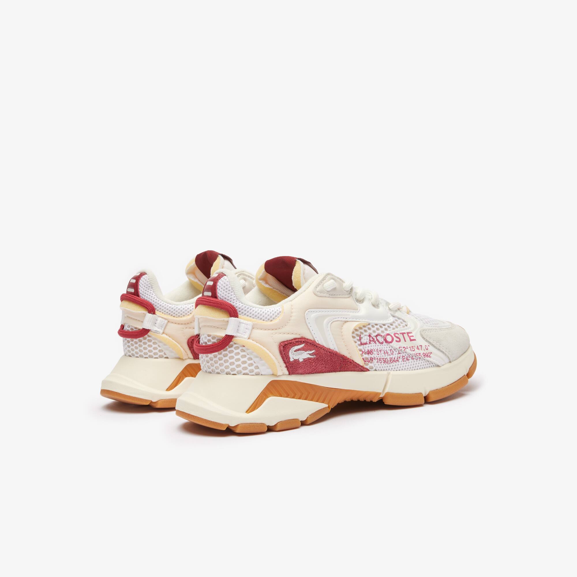 Sneakers L003 Neo femme aux détails contrastés Sneakers - Blanc - Lacoste - Femme
