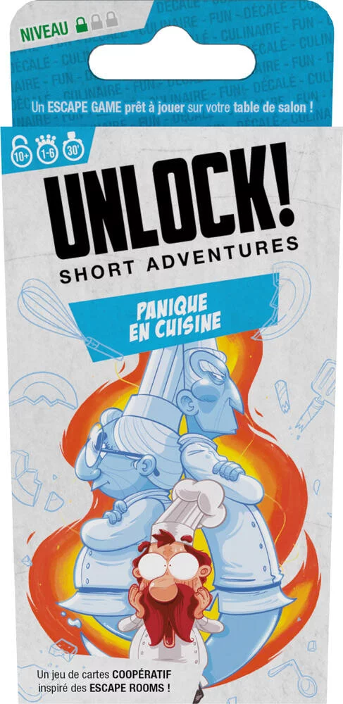 UNLOCK - SHORT ADVENTURES 1 - PANIQUE EN CUISINE