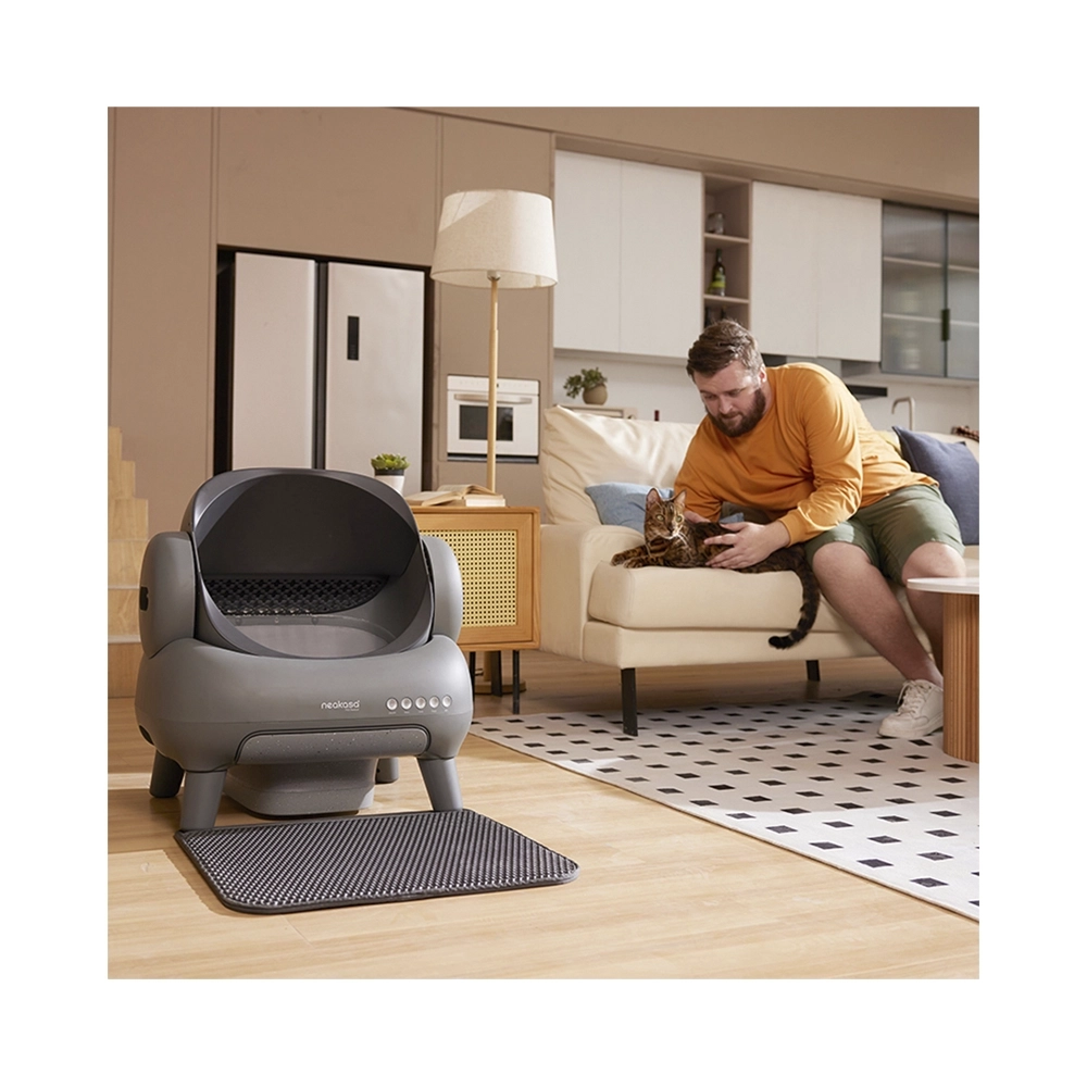 neakasa M1 selbstreinigende Katzentoilette grau