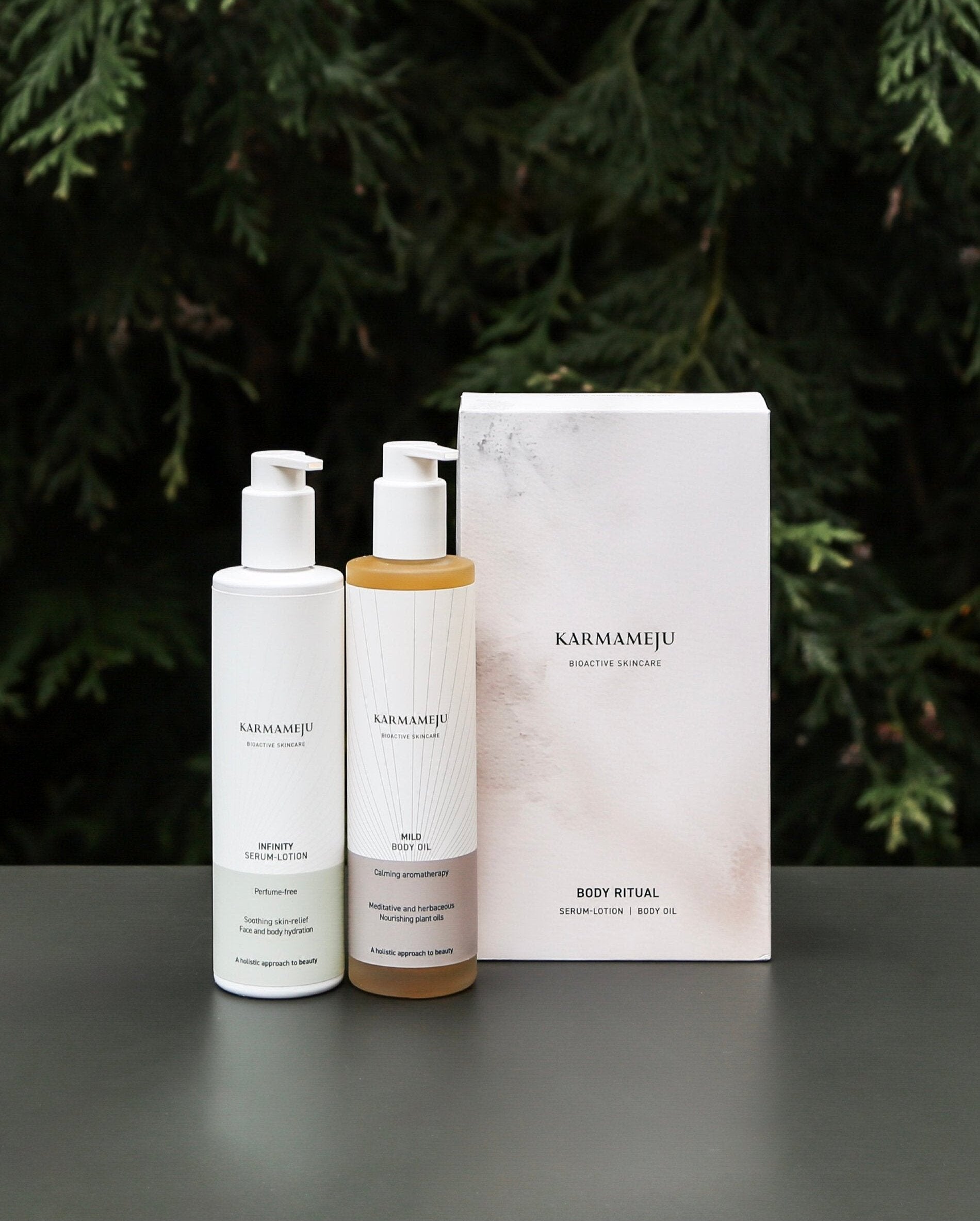Karmameju  Body Ritual Calming gaveæske - 400 ml.