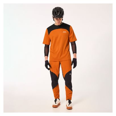 Maillot Manches Courtes Oakley Free Ride Orange