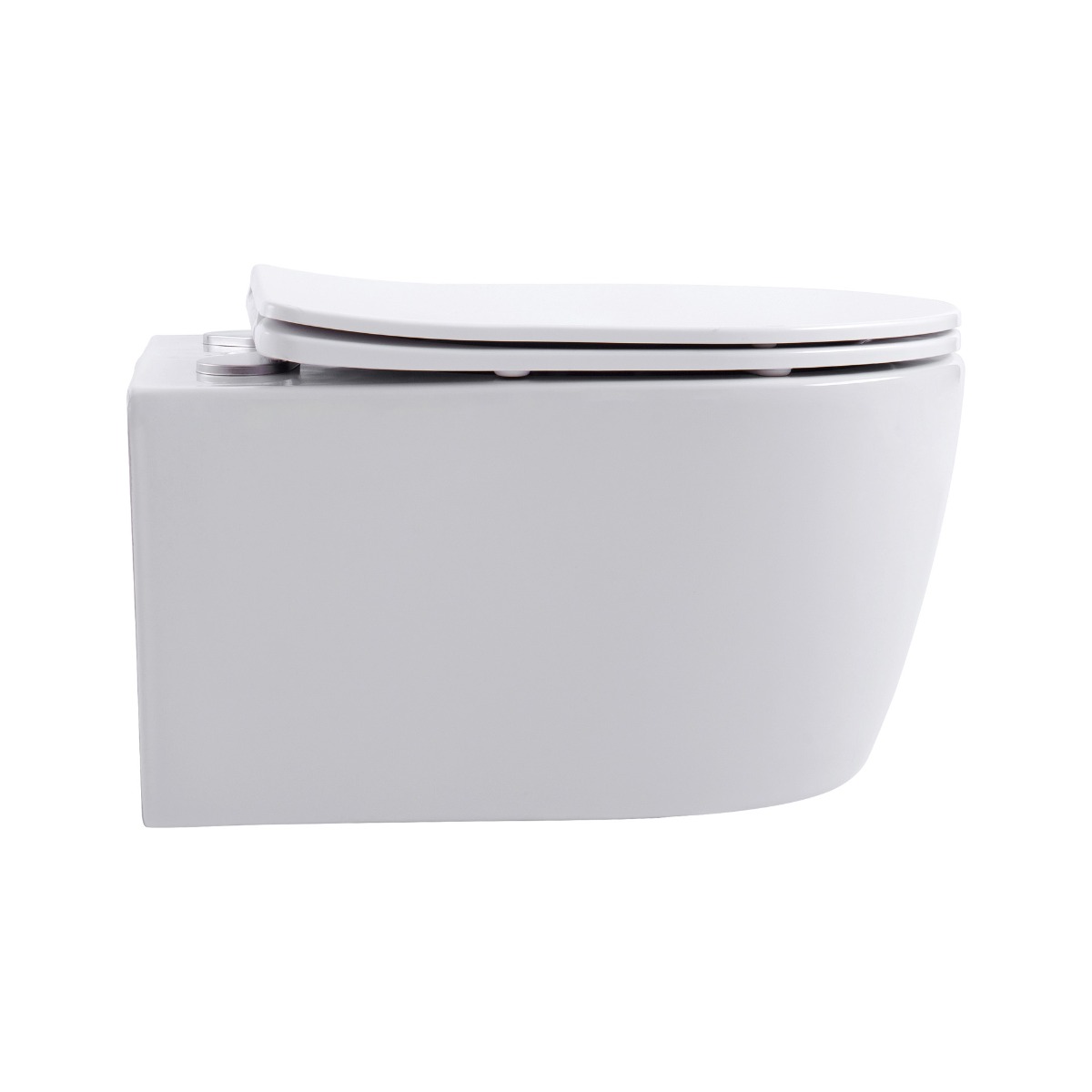 Sanigoods Willow hangend toilet met softclose sluiting wit