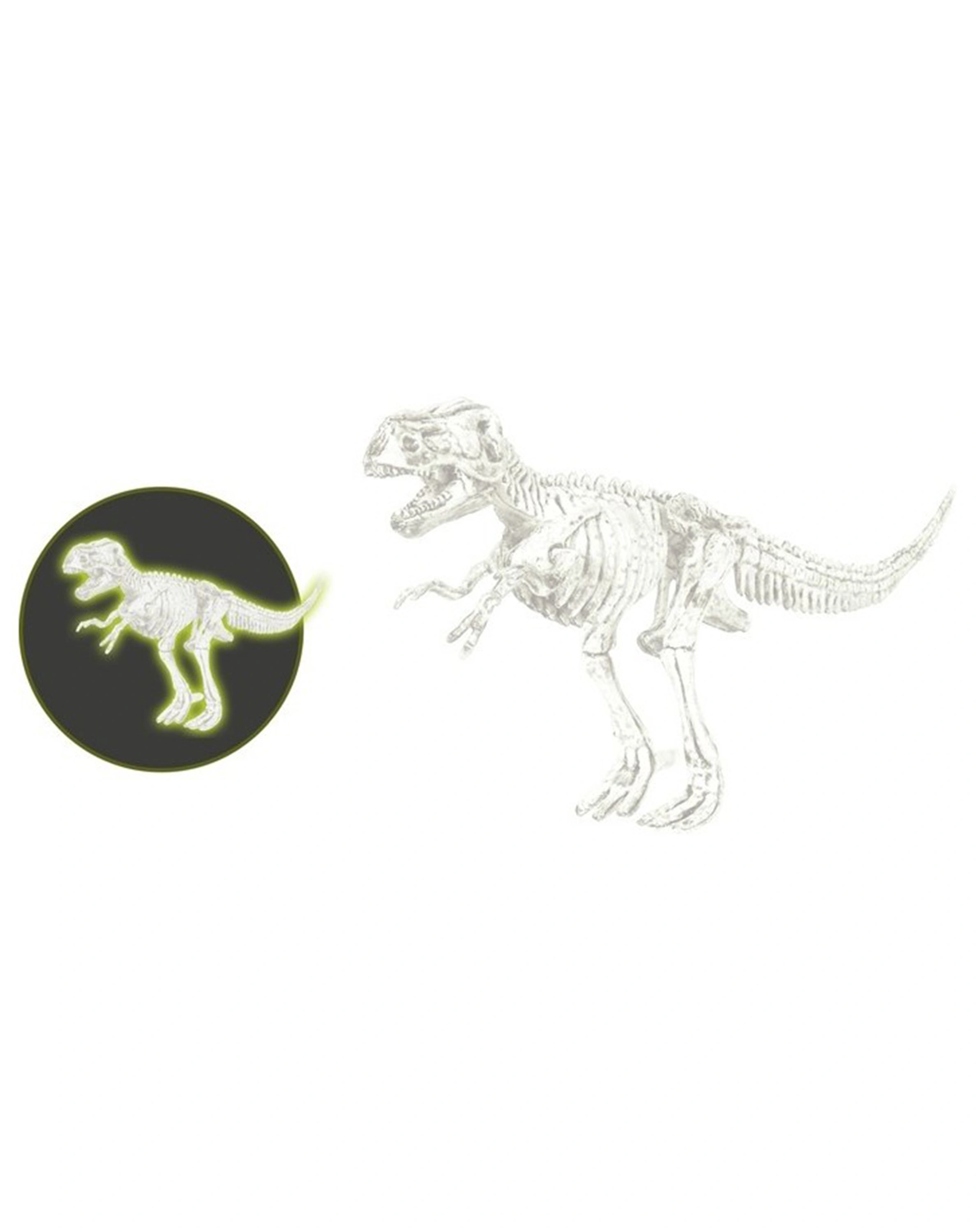 Ausgrabungsset T-REX WORLD 11-teilig nachtleuchtend