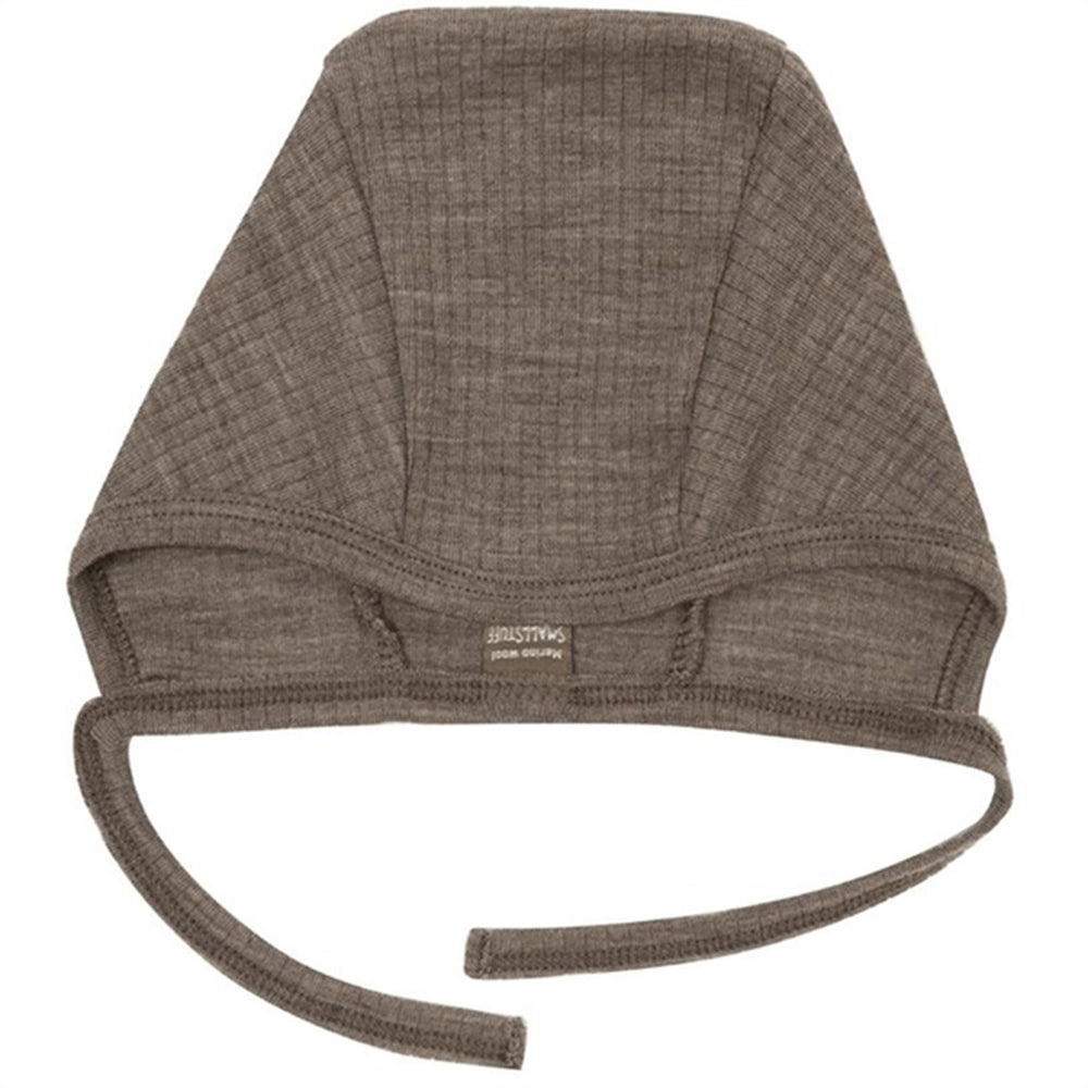 Uld Drop Needle Baby Hjelm Nature