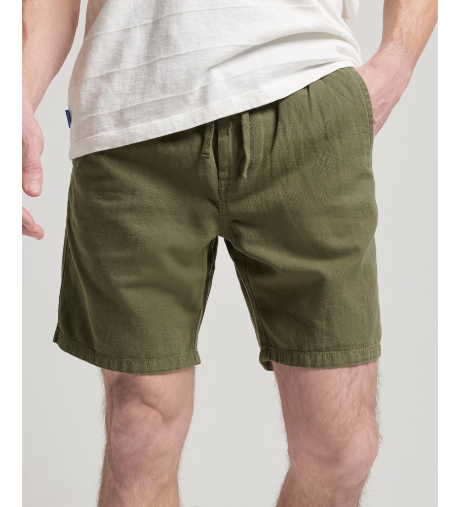 Shorts Superdry Vintage Green Overdyed