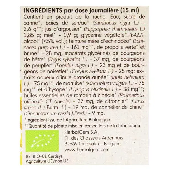 Xarope de Própolis Orgânico Herbalgem 150ml