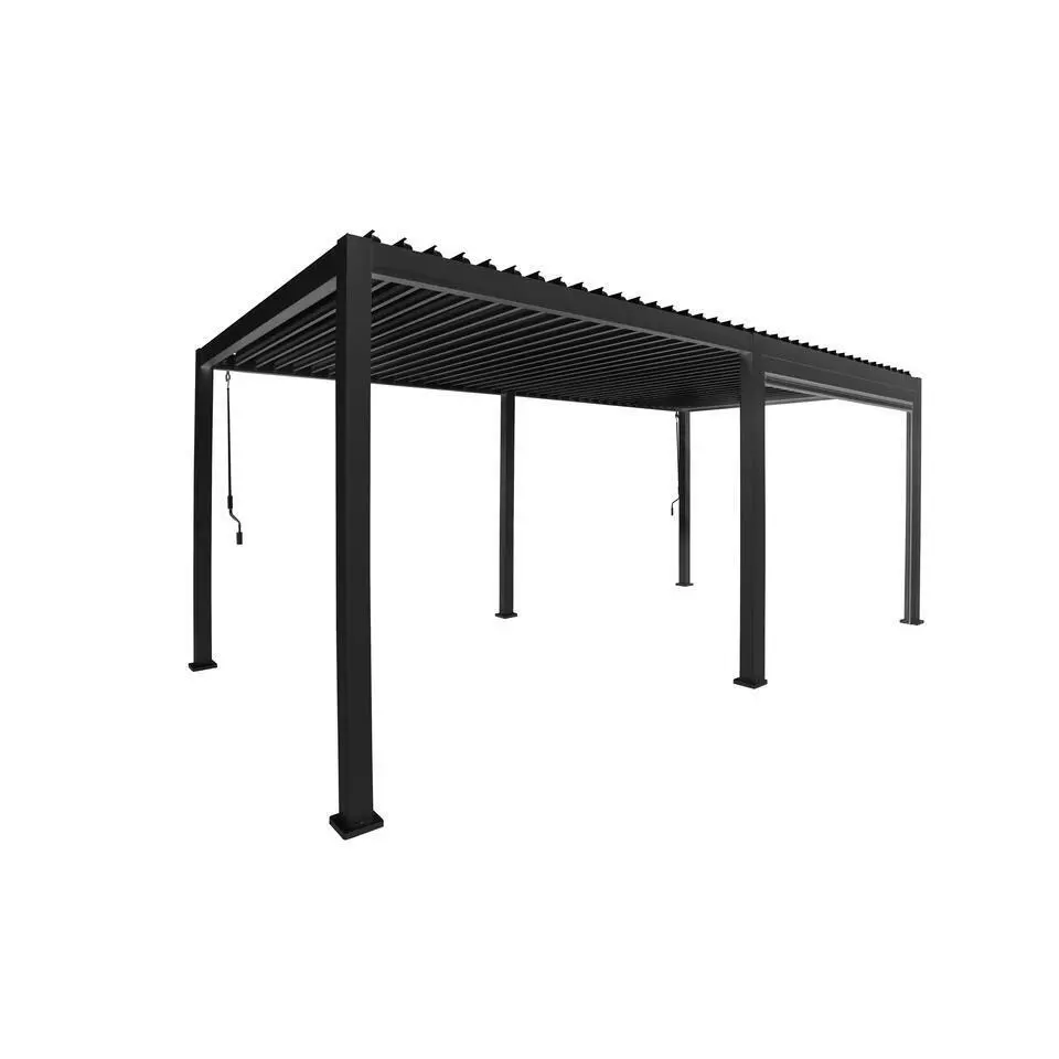 Mirador pull down zijscherm 3M windscherm antraciet