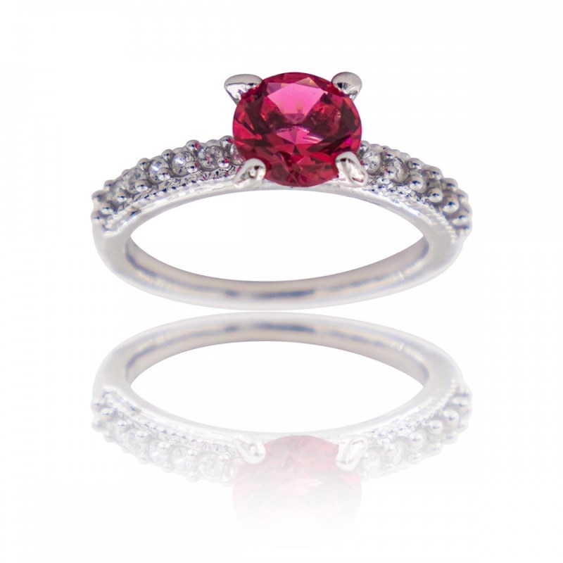 Bague Femme Rhodium HEZE