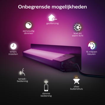 Philips Hue outdoor White en Color Amarant verstraler