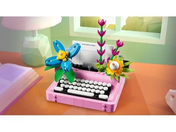 LEGO Creator 31169 Skrivemaskine med blomster