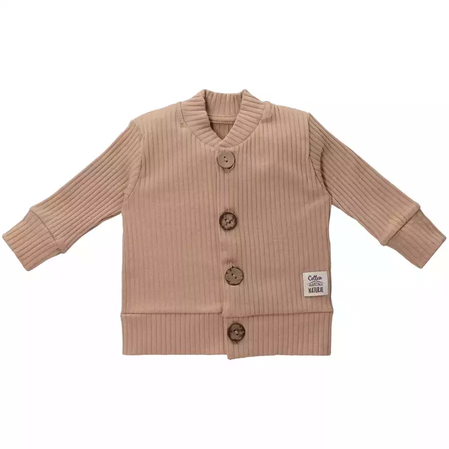 Makoma Strickjacke Natural Harmony braun
