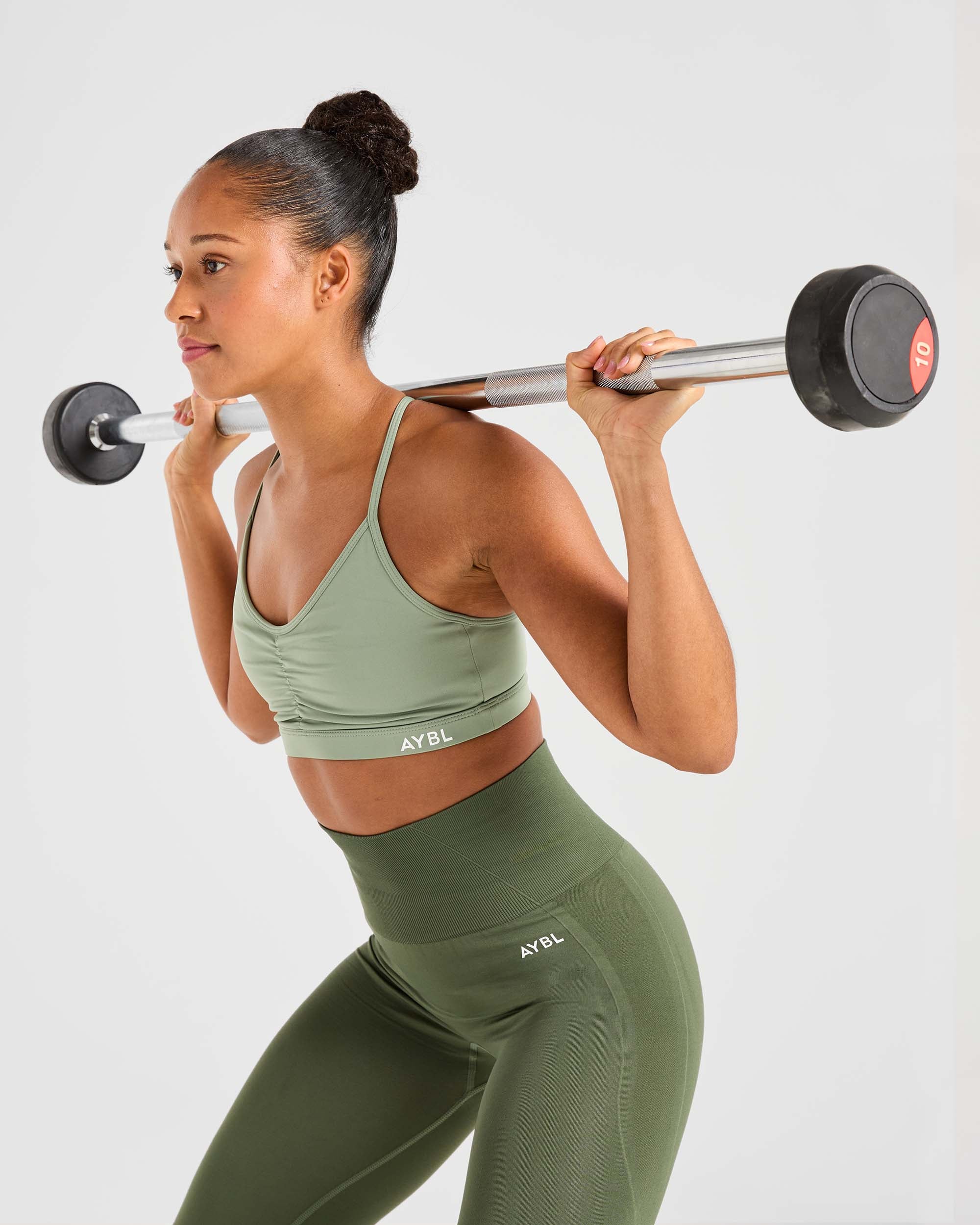 Essential Ruched Sports Bra