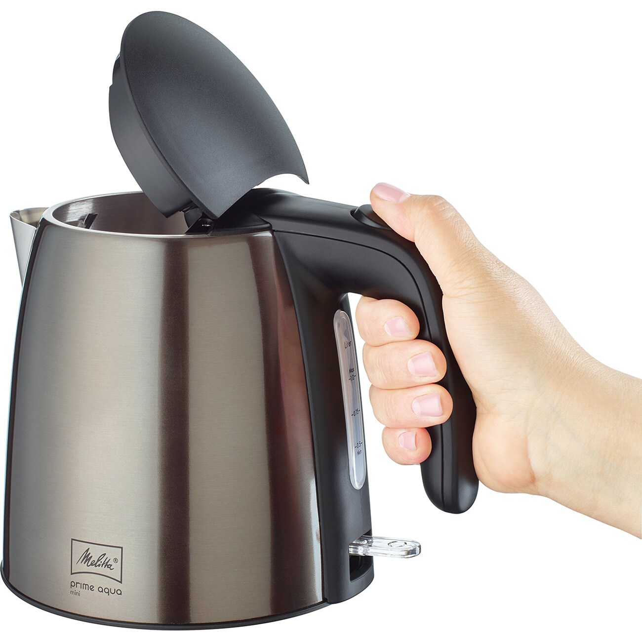 Melitta Melitta Prime Aqua mini 1018-06 silber Wasserkocher