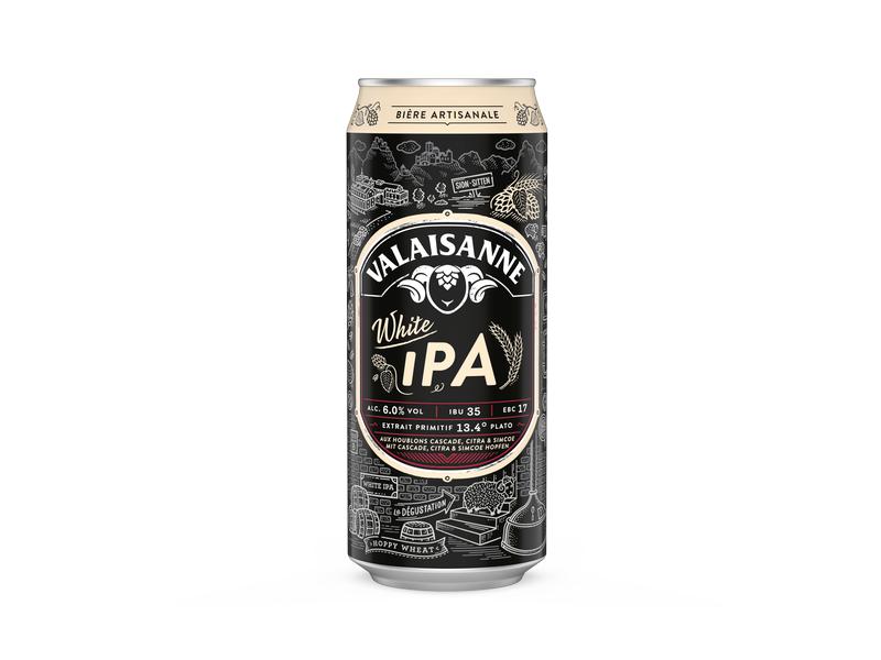 Valaisanne Bier White IPA 4 x 0.5 l Weisses India Pale Ale