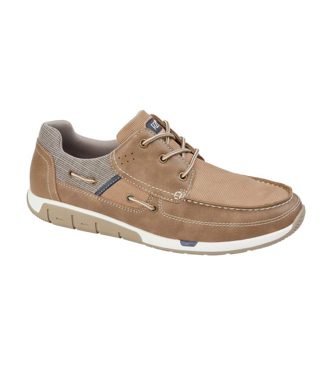 R21 - Chaussures bateau - Homme (Marron clair) - UTDF2276