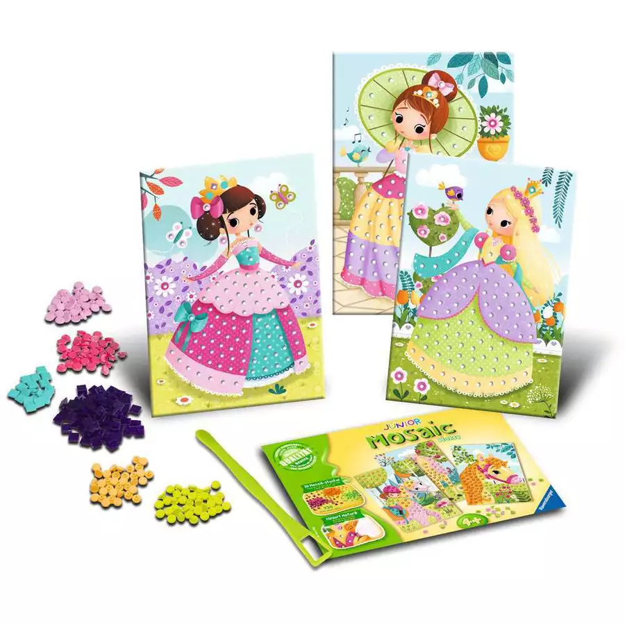 Ravensburger Mosaic Junior Princess bunt