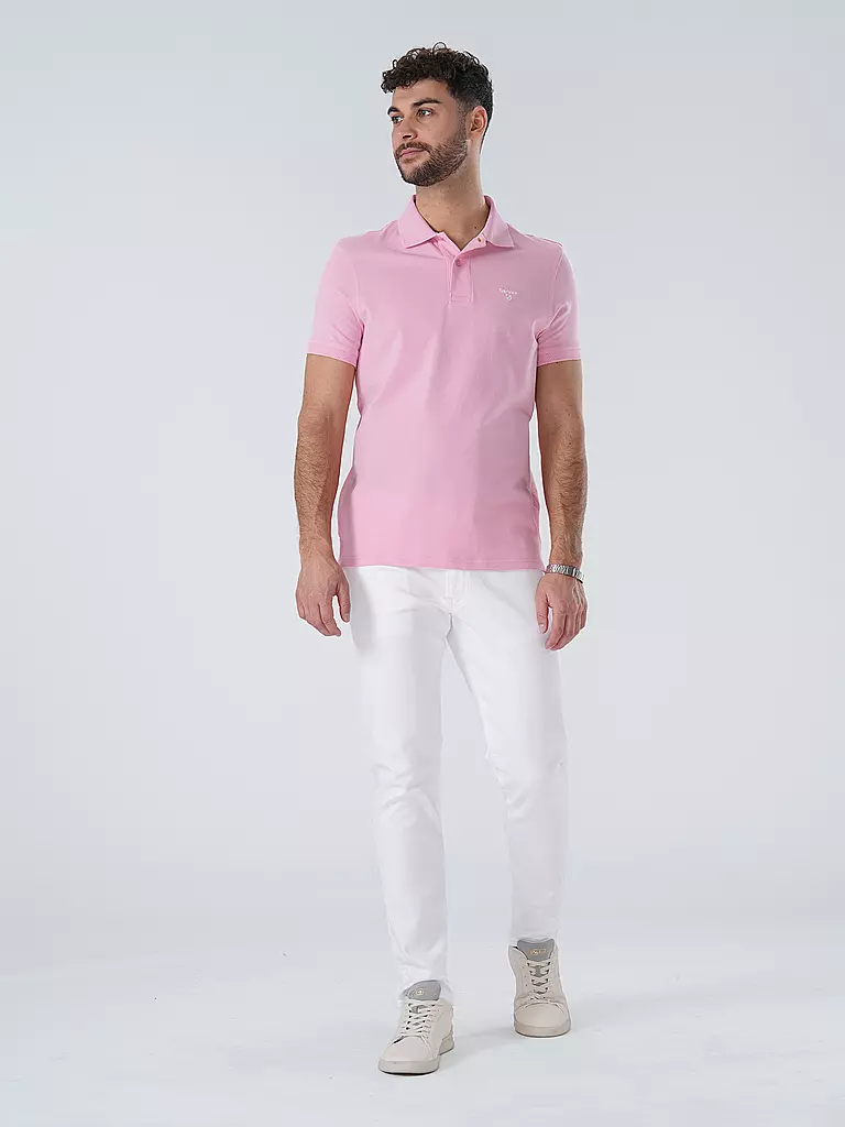 BARBOUR Poloshirt rosa