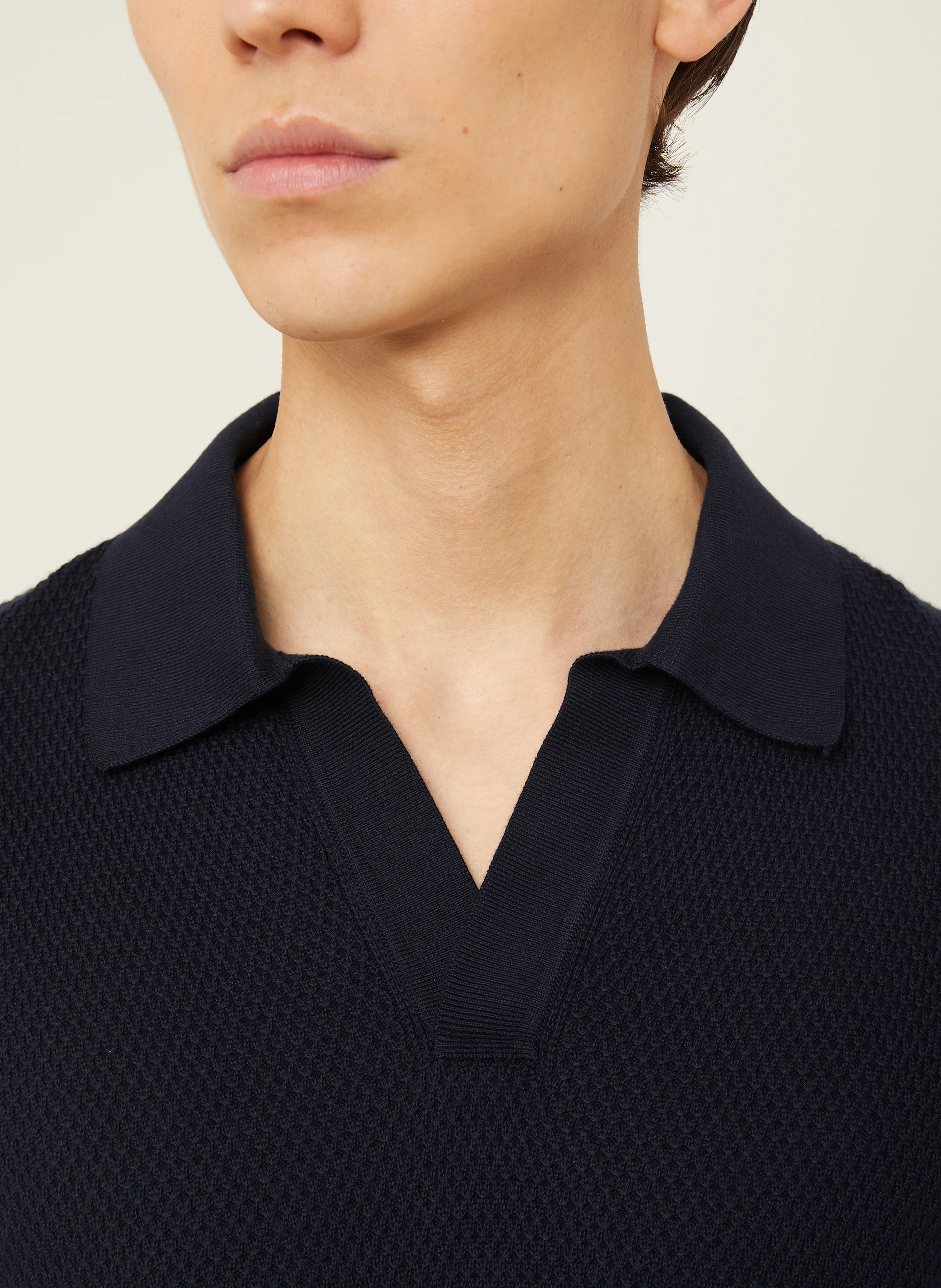 ZEGNA Strick-Poloshirt