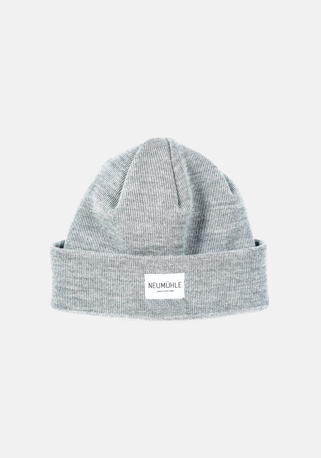 Neumuhle Wollmütze Nebel Organic Merino Rain Drop