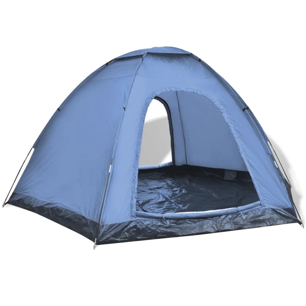 Barraca Vidaxl para 6 pessoas, azul