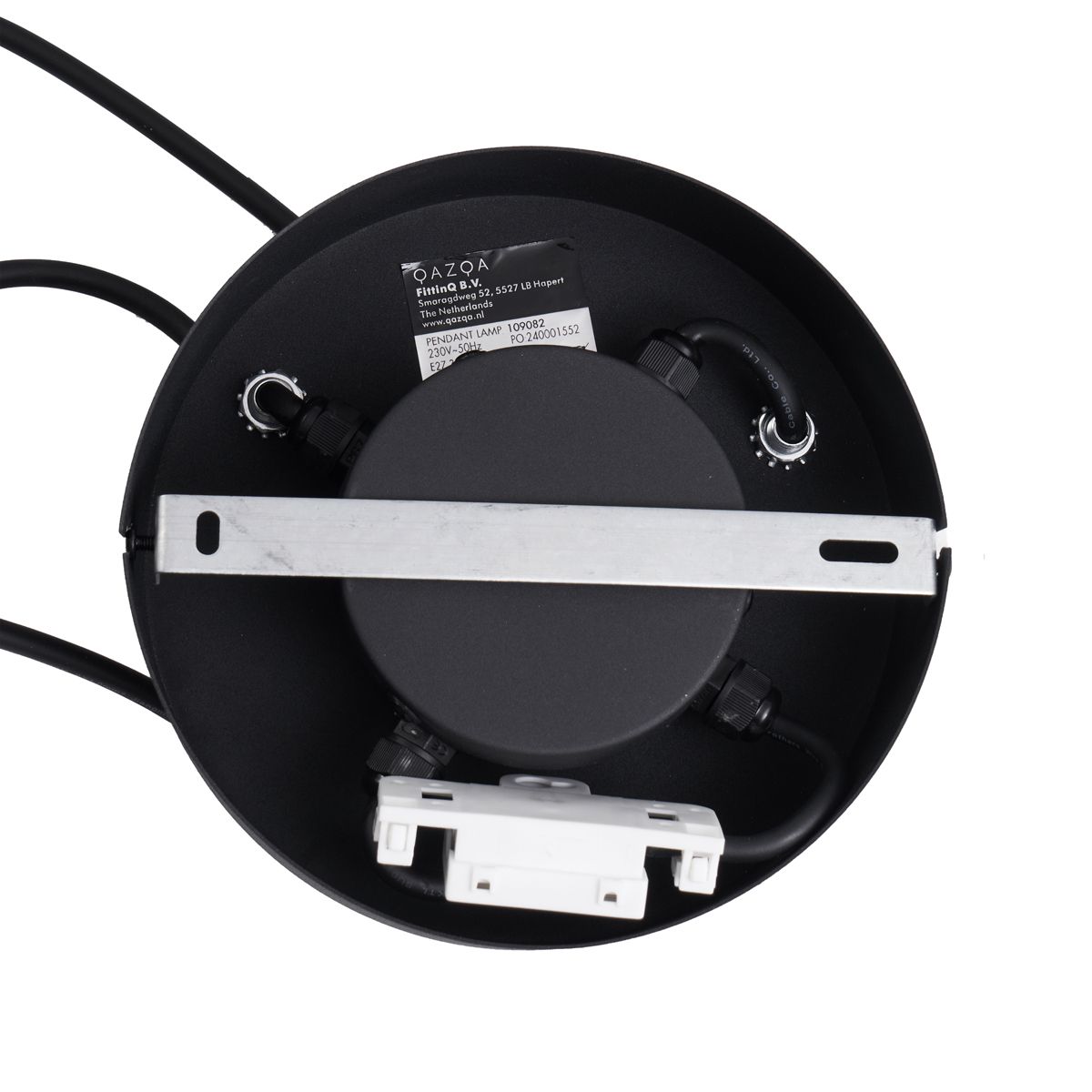 Buiten hanglamp zwart 3-lichts IP44 - Cava