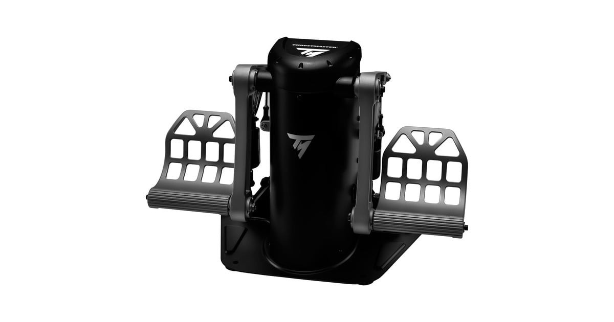 ThrustmasterTPR Pendular Rudder Systeem  pedalen  (Zwart/metaal, Pc)