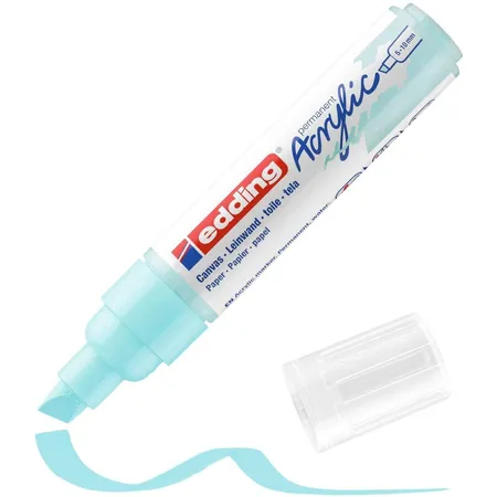 edding 5000 Acrylmarker breit - pastell-blau