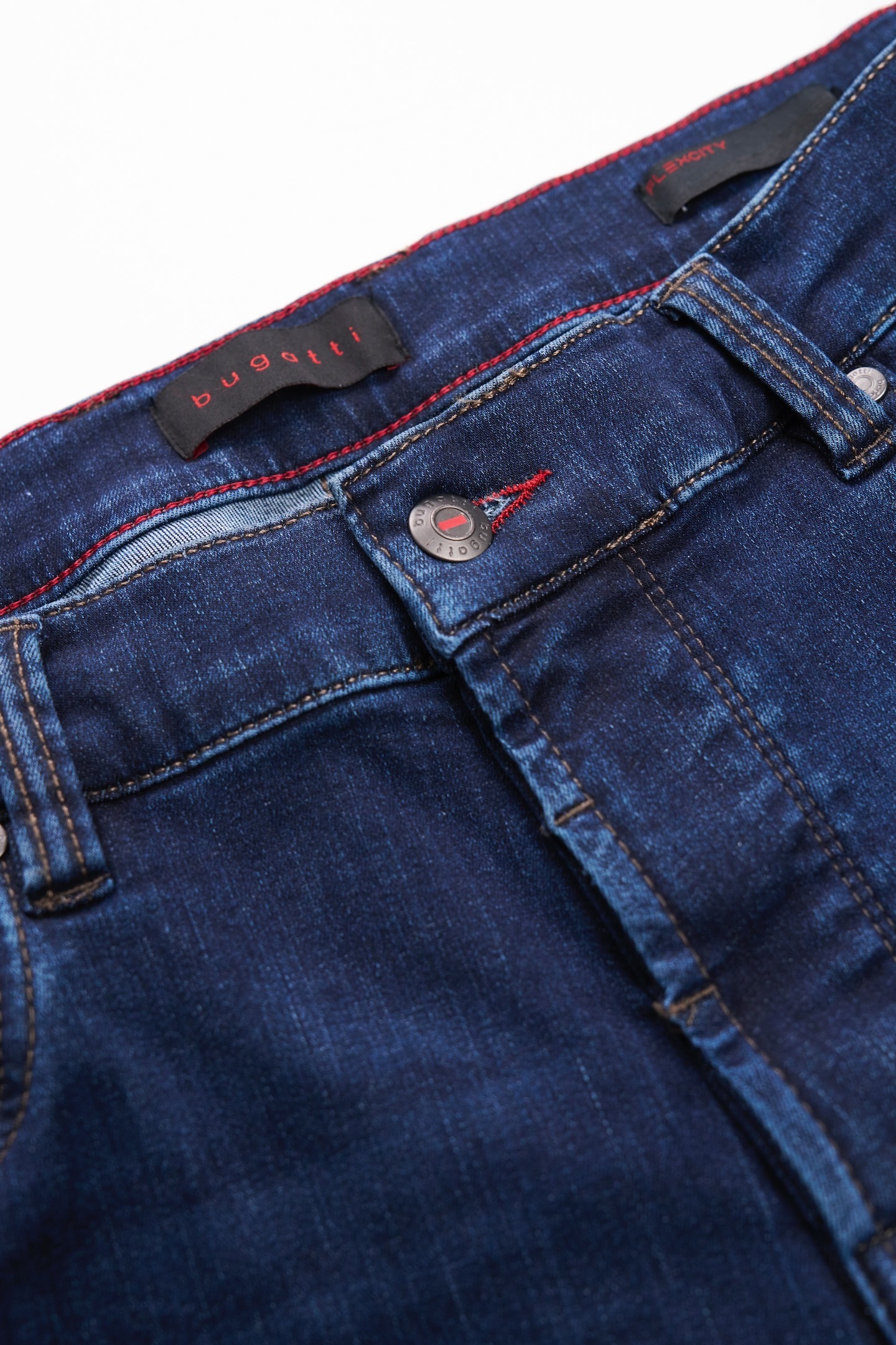 bugatti 5-Pocket-Jeans »Basic Essentials«, Flexcity-Stretch