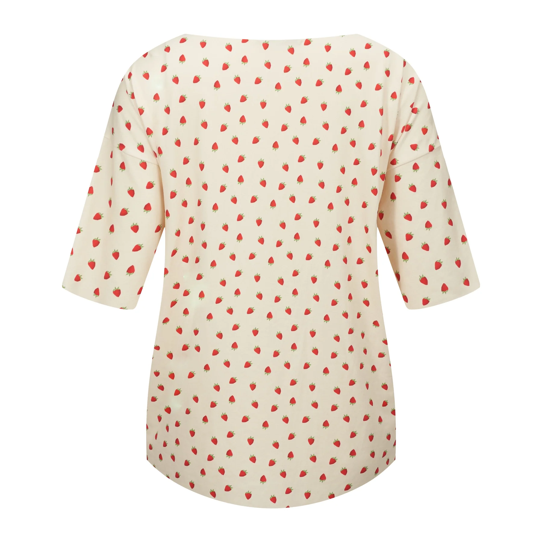 Liberte Alma-Tshirt creamy strawberry