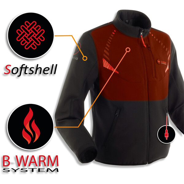 Bering - Blouson chauffant Warmor Noir
