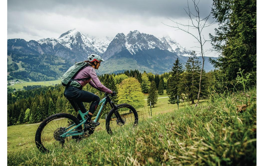 Helm MoDrop Pine Green, S<br>Fahrradhelm