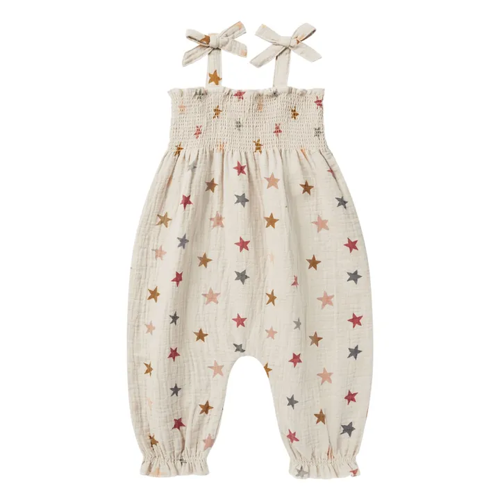 Rylee + Cru Combinaison Sawyer Etoiles | Gris clair