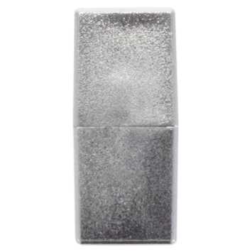 Q-Link UTP koppelstuk 8P RJ45 afgeschermd aluminium kleur