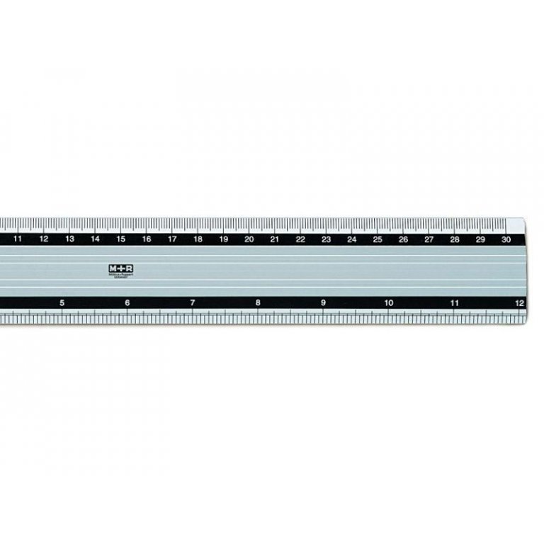 Zeichenlineal Aluminium