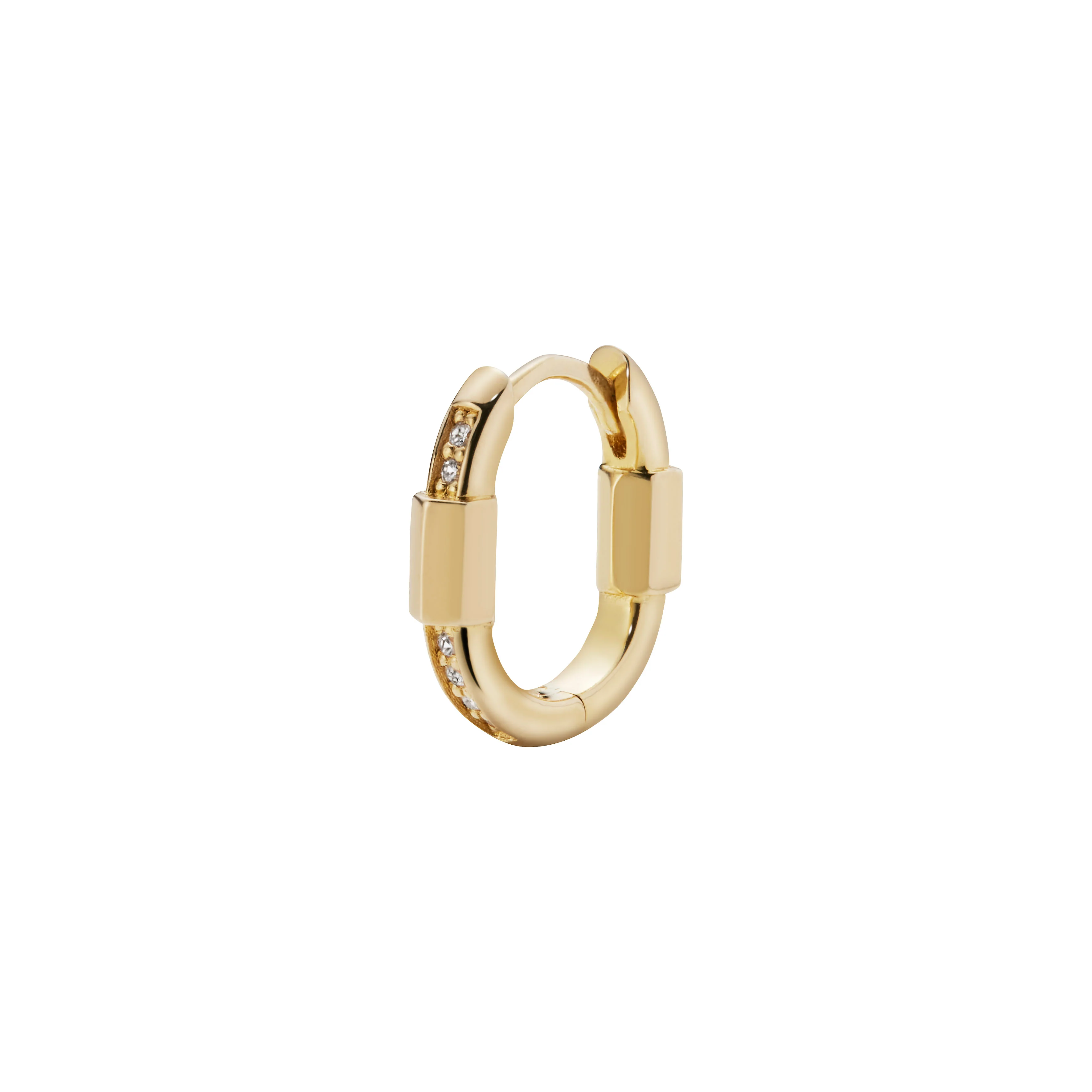 Maria Black  Palads Royal ørering - forgyldt