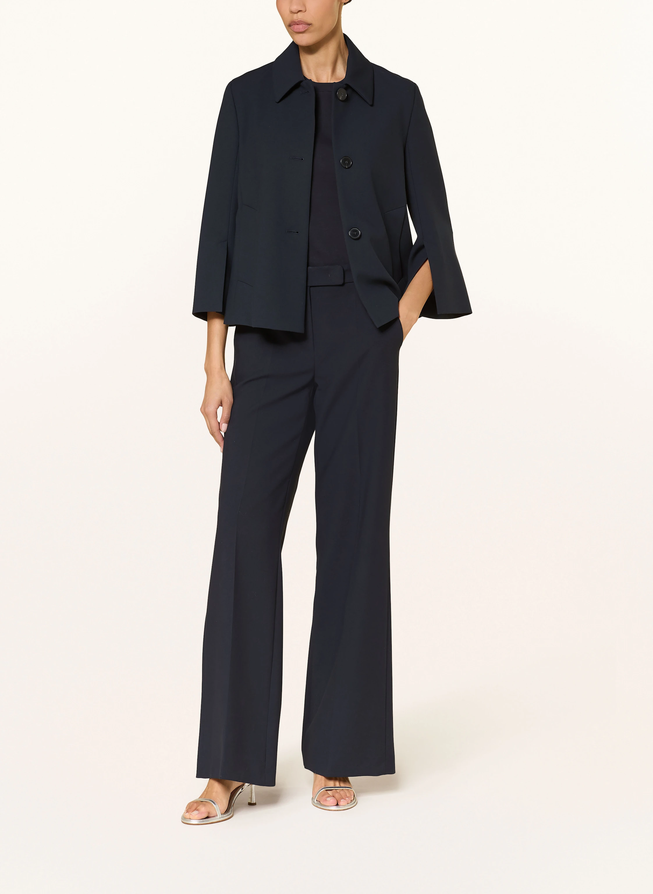 windsor. Kastenjacke aus Jersey mit 3/4-Arm