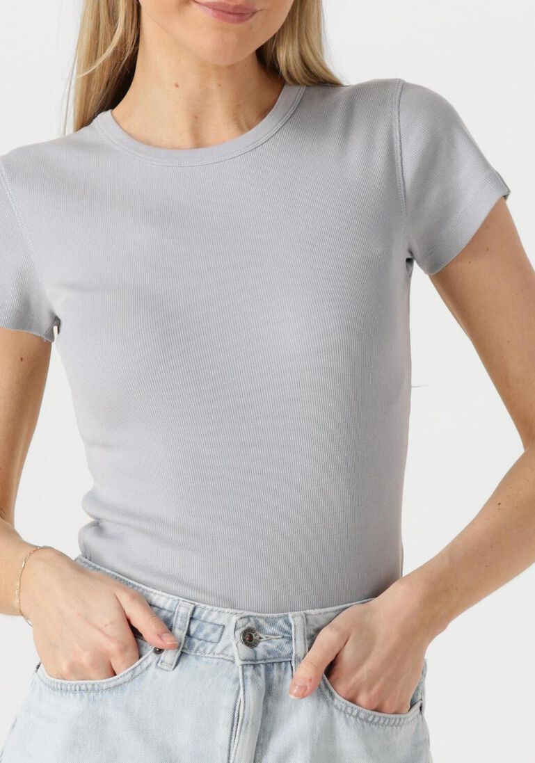 lichtgrijze drykorn t-shirt koale