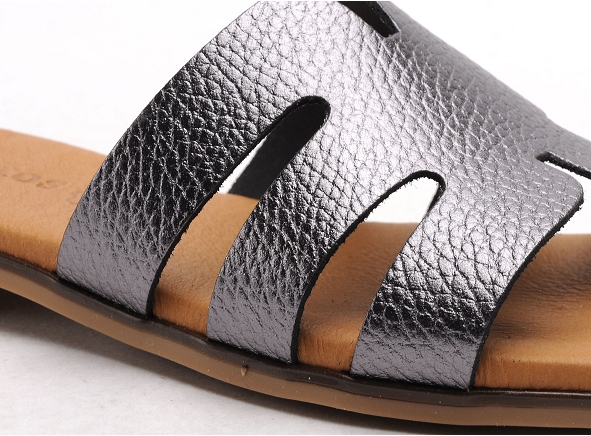 Eva frutos mules et sabots plats femme 3076 bronze