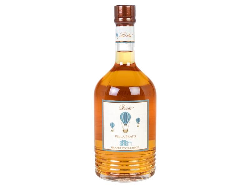 Berta Berta Villa Prato Estero Elevata 1 l Traditioneller Weinbrand aus der Berta-Destillerie
