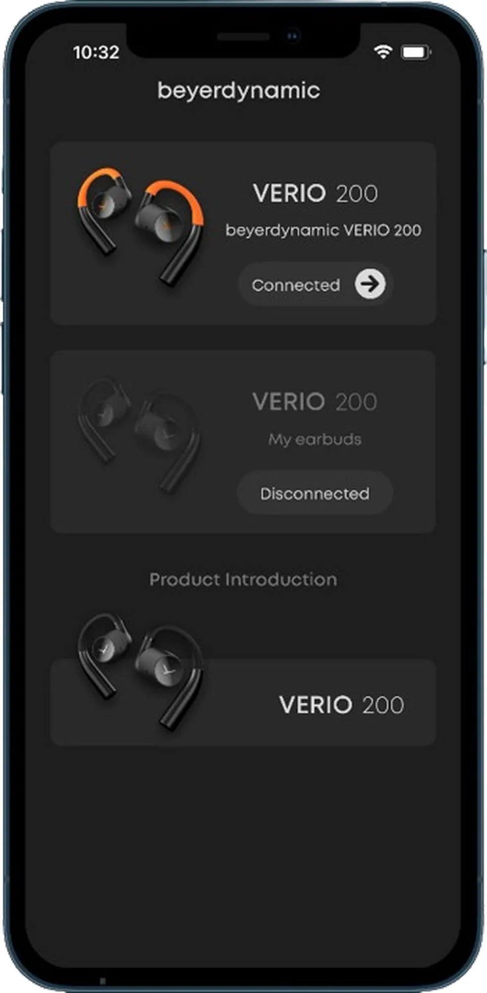 Beyerdynamic Verio 200 Noir Écouteurs True Wireless