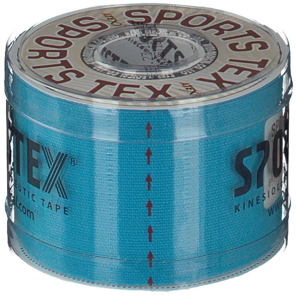 ATEX® SPORTS TEX Kinesiologie Tape 5 cm x 5 m Blau